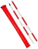 GSR Ranging Pole 2x1m with 20cm R&W markings & 5/8x11 Thread